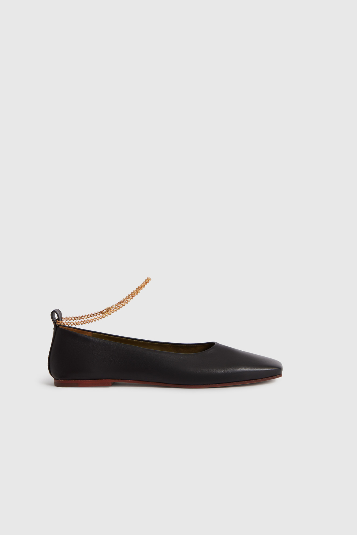 Black Augusta Ballet Flats — MARIA LUCA