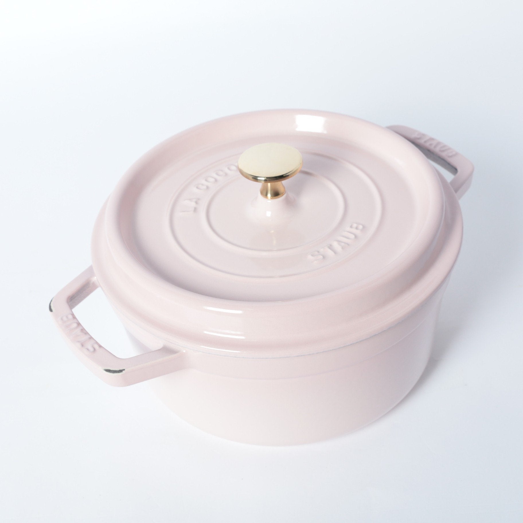 ピコ・ココット ラウンド 22cm ソルベローズ｜ココット｜ストウブ公式