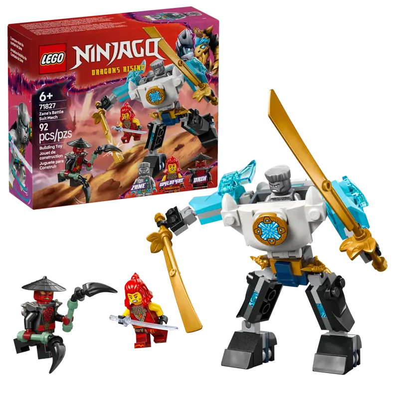 LEGO® Ninjago Zanes Battle Suit Mech – Stevenson's Toys & Games