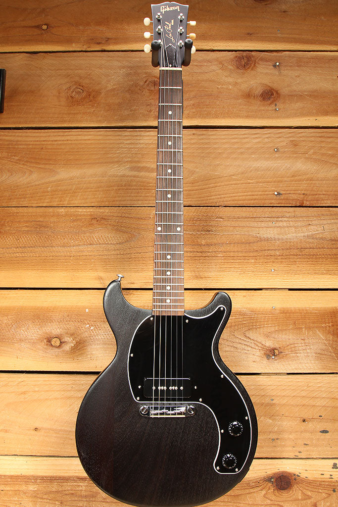 GIBSON 2019 Les Paul Junior Jr Tribute DC Black Clean! USA Double