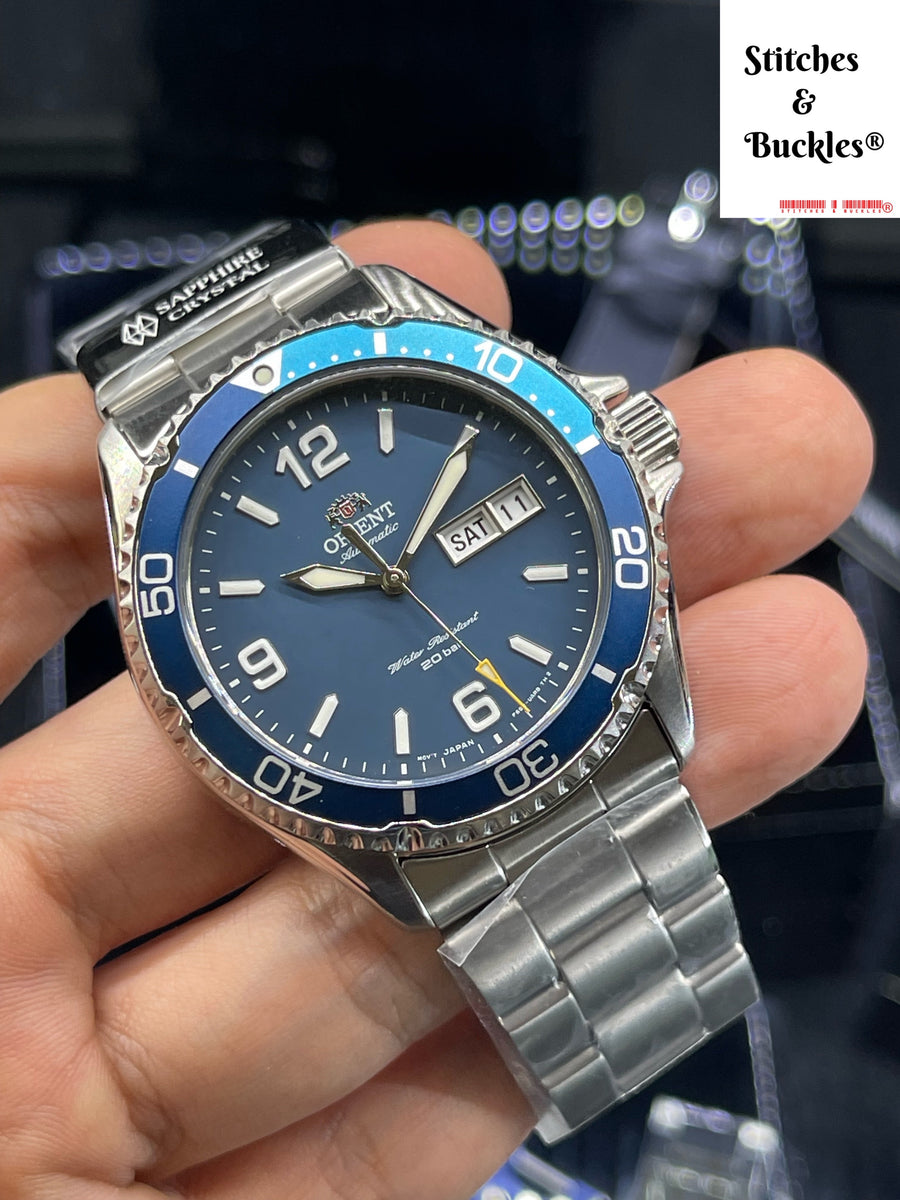Orient Mako RA-AA0818L – Stitches and Buckles