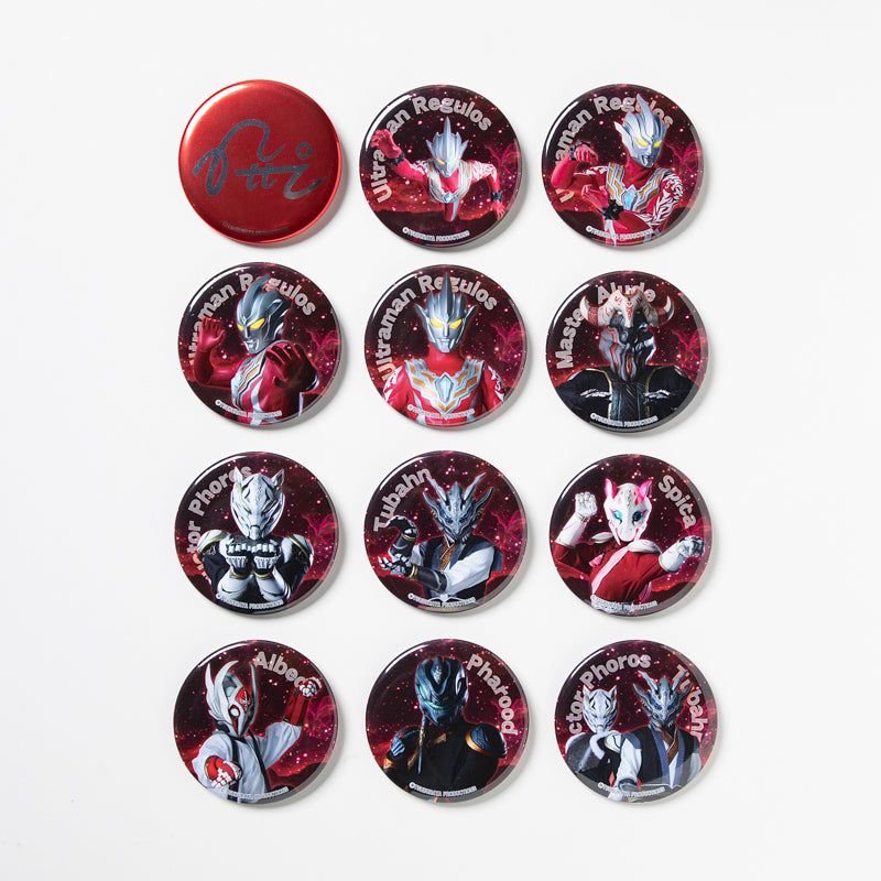 ランダム缶バッジ ウルトラマンレグロス 全12種 コンプリートセット