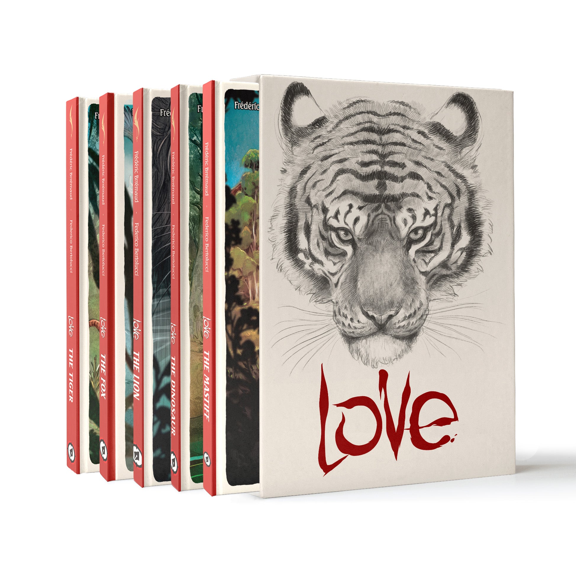 LOVE Series Boxed Set by Brremaud and Bertolucci – Magnetic Press LLC