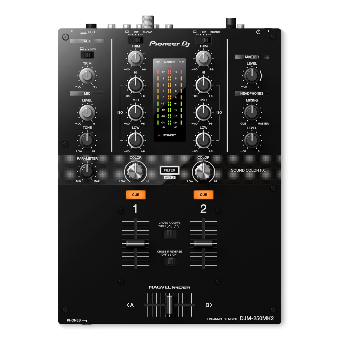 Pioneer DJ(パイオニア) DJM-250MK2 | Rock oN Line eStore