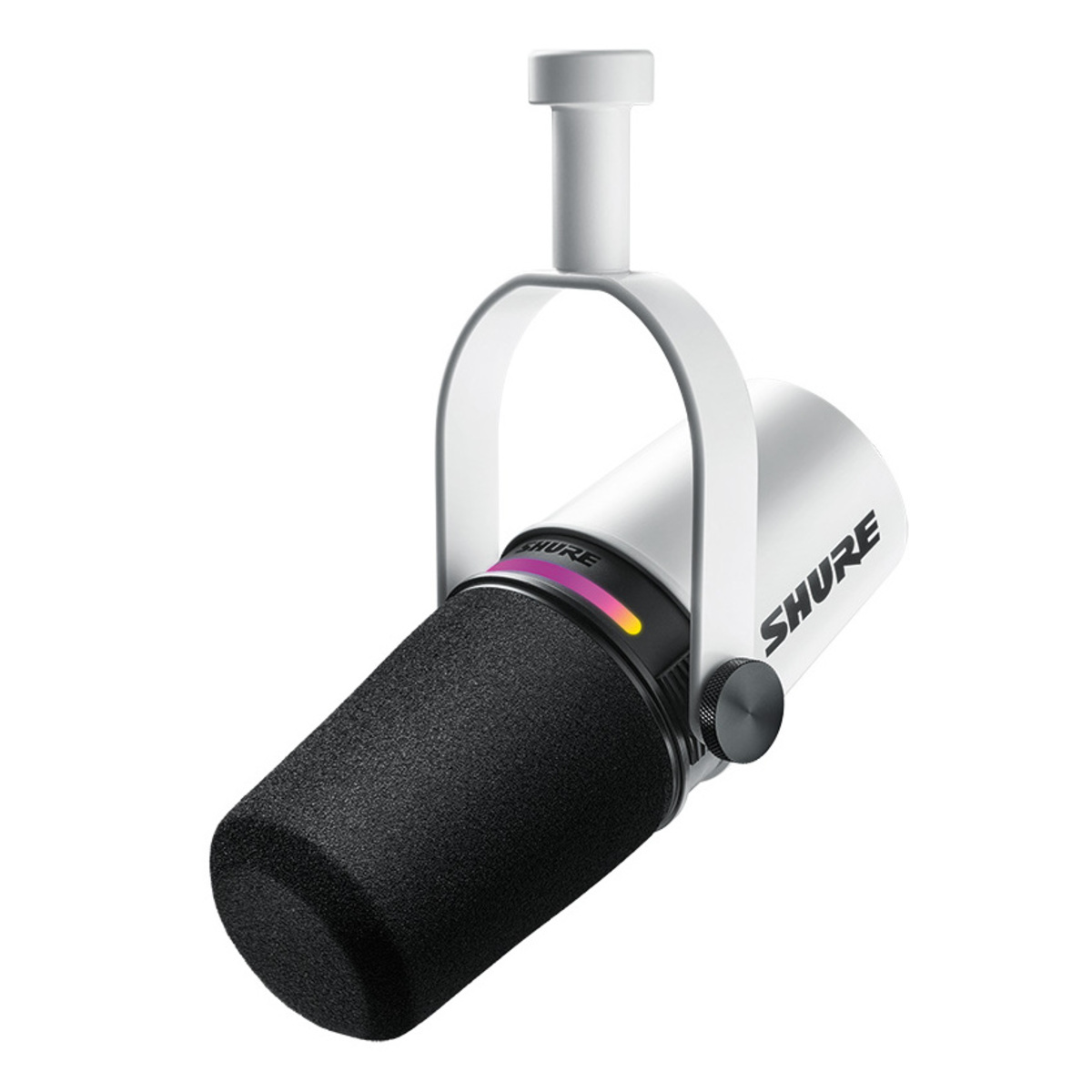 SHURE(シュア) MV7+ ポッドキャストマイクロホン (ホワイト) | Rock oN
