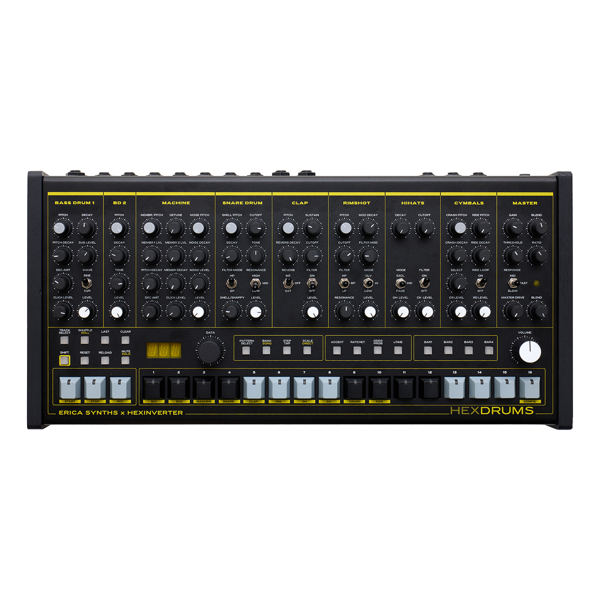 erica synths(エリカシンセ) HEXDRUMS | Rock oN Line eStore