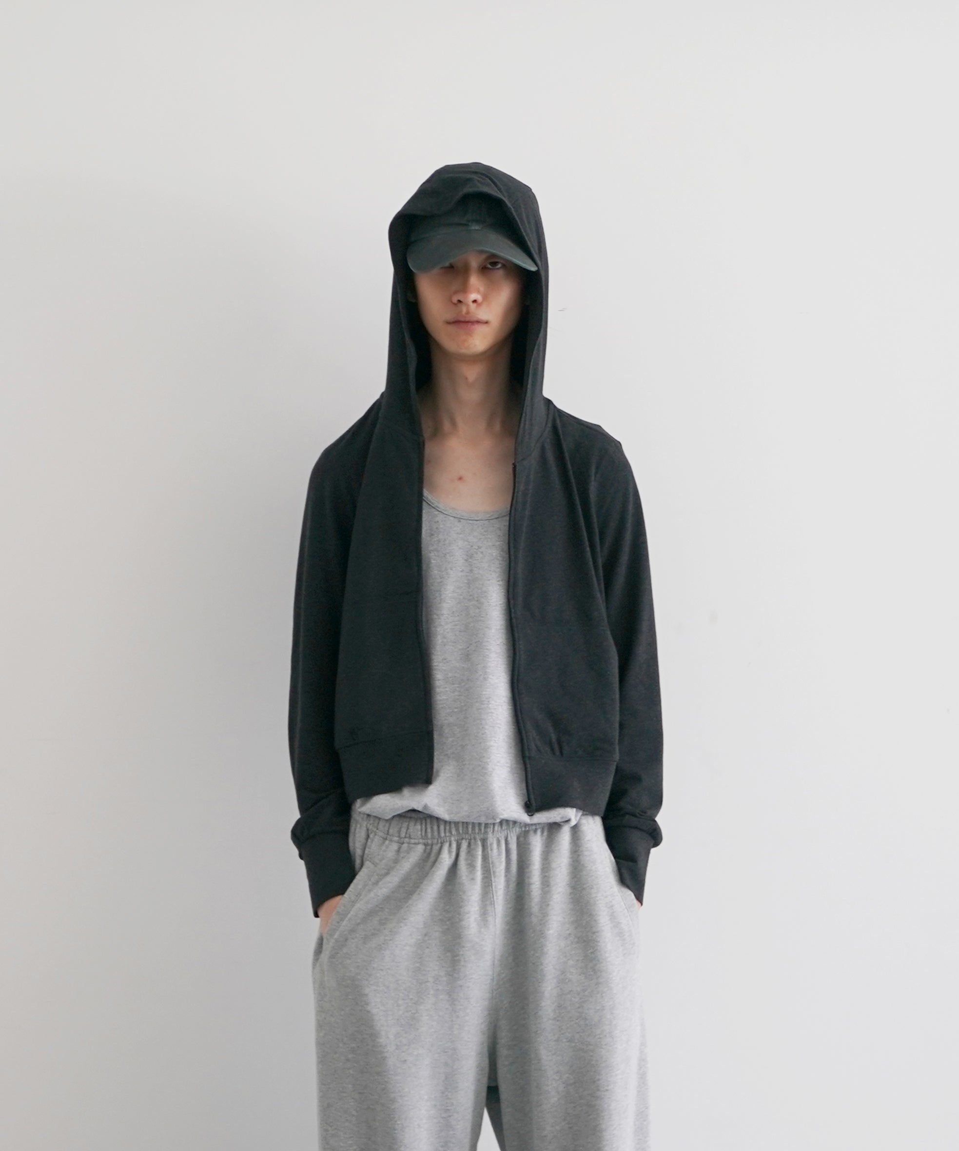 Fax Copy Express【ファックスコピーエクスプレス】Flow zip-up hoodie