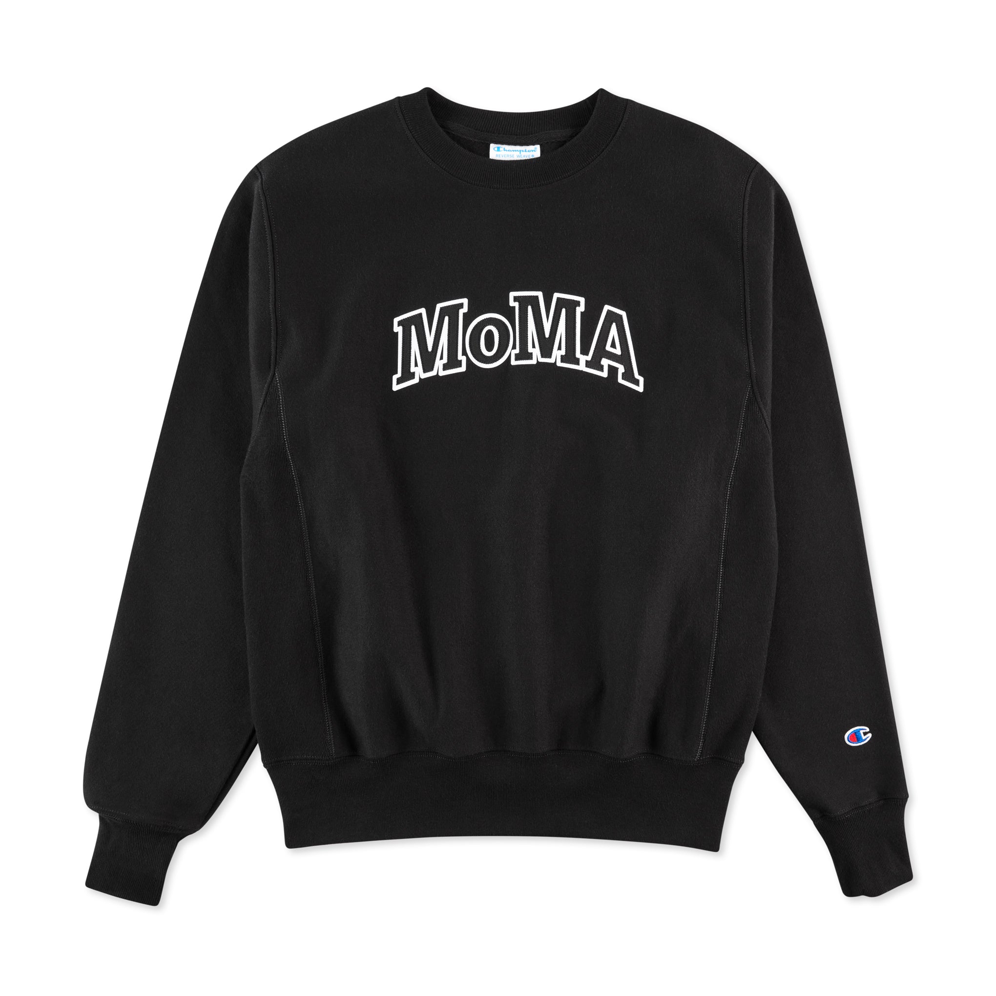 Champion Crewneck Sweatshirt - MoMA Edition - Black – MoMA Design