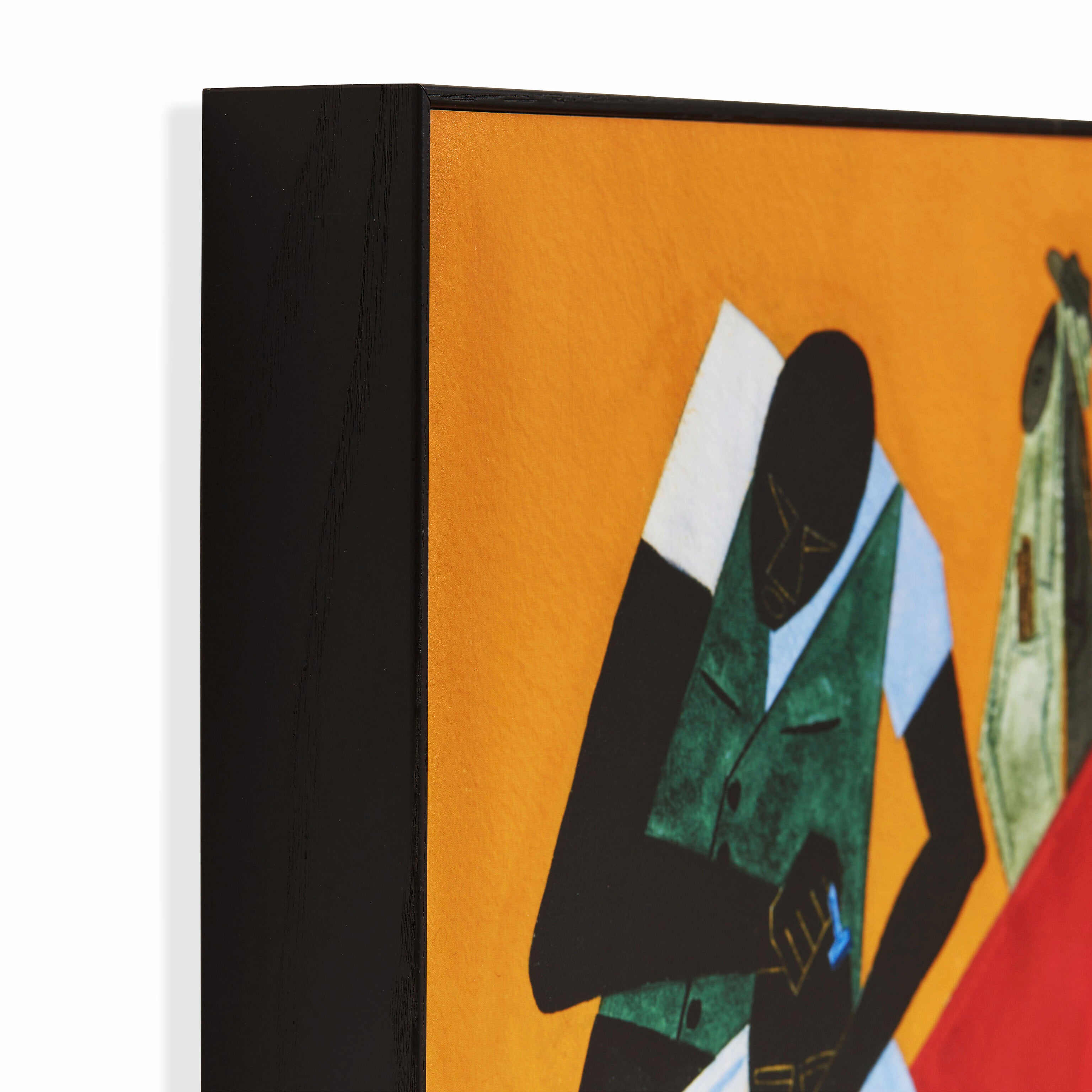 Jacob Lawrence Barber Shop Framed Print – MoMA Design Store