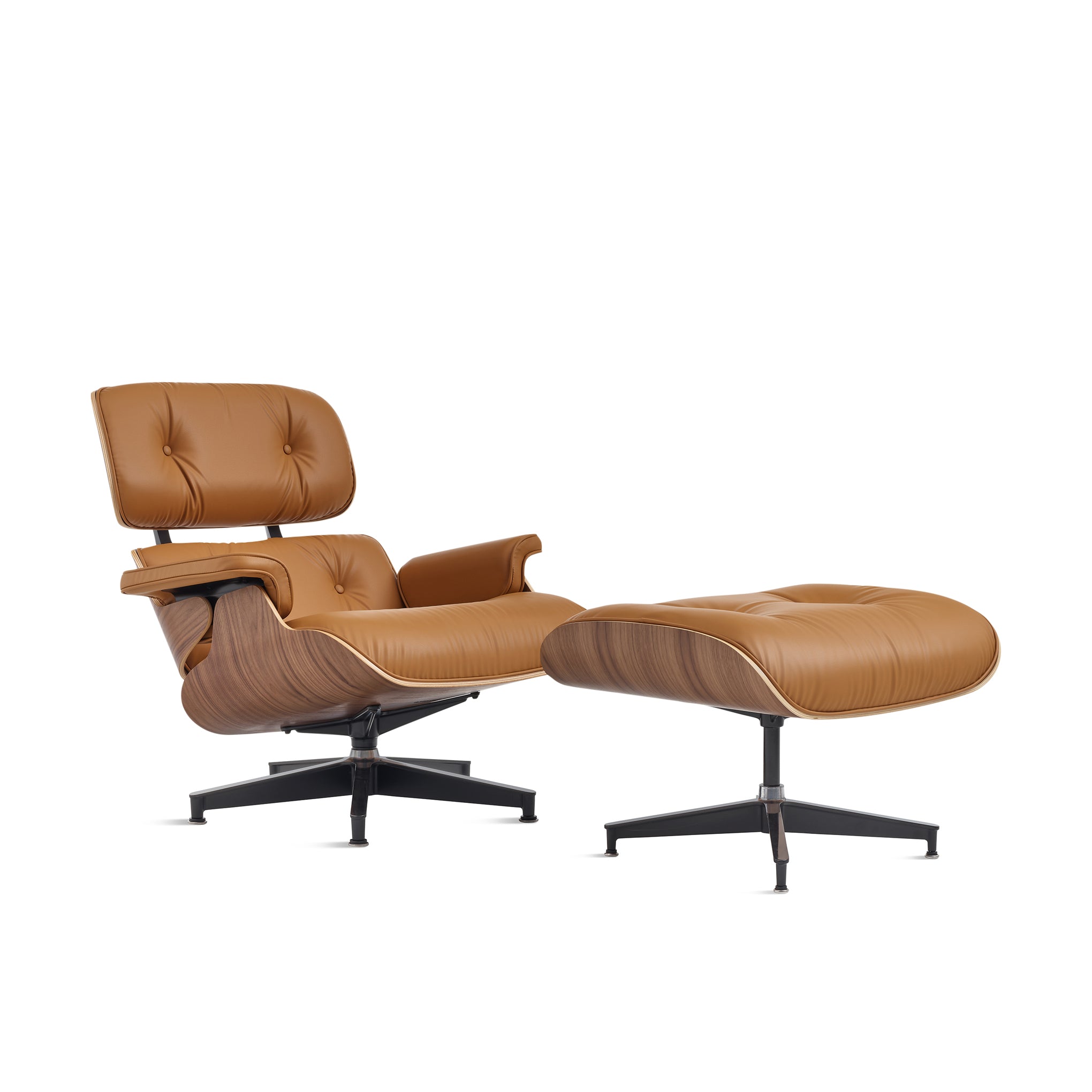 Eames® Lounge Chair and Ottoman from Herman Miller - Walnut