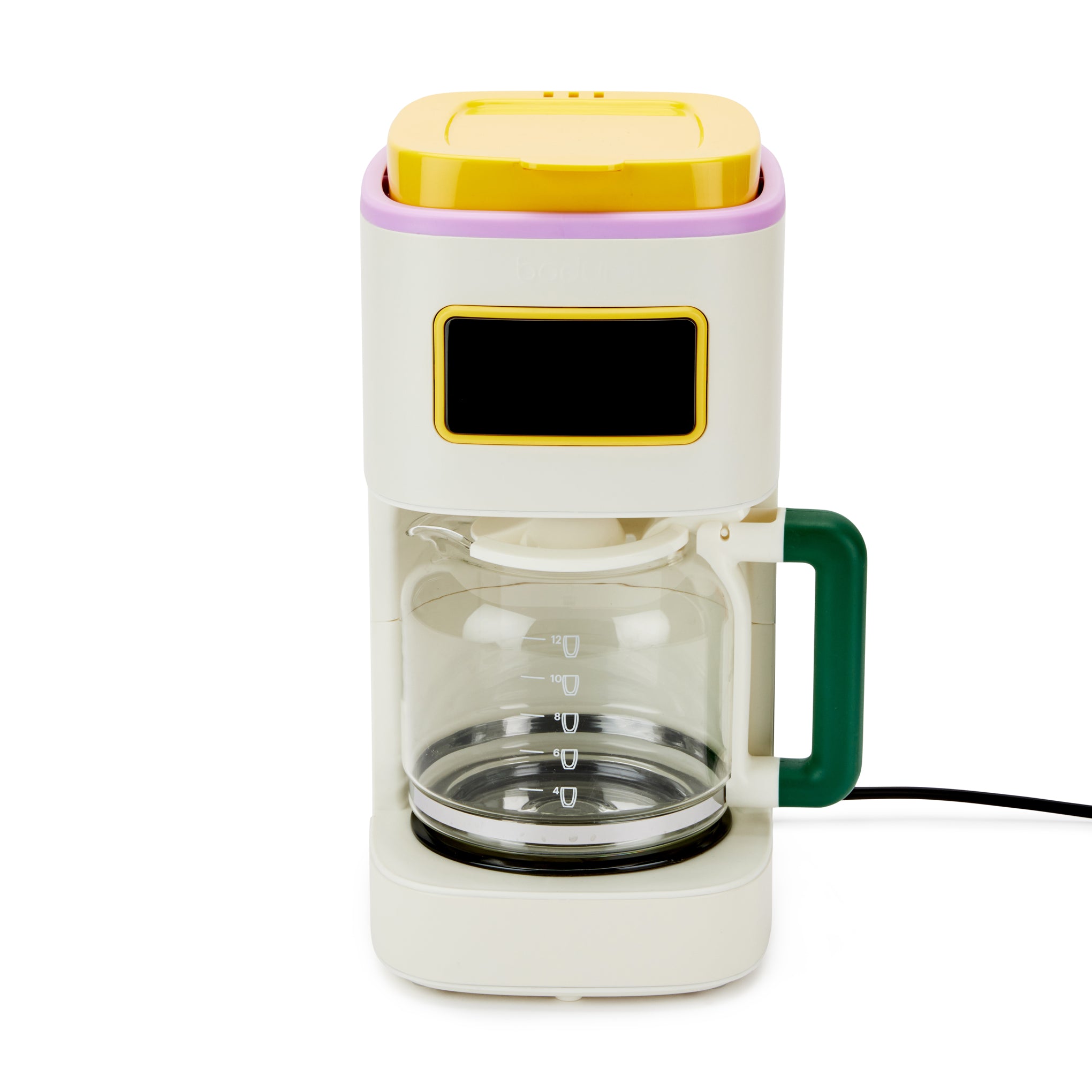 Bodum Programmable 12-Cup Coffee Maker - White/ Multi – MoMA