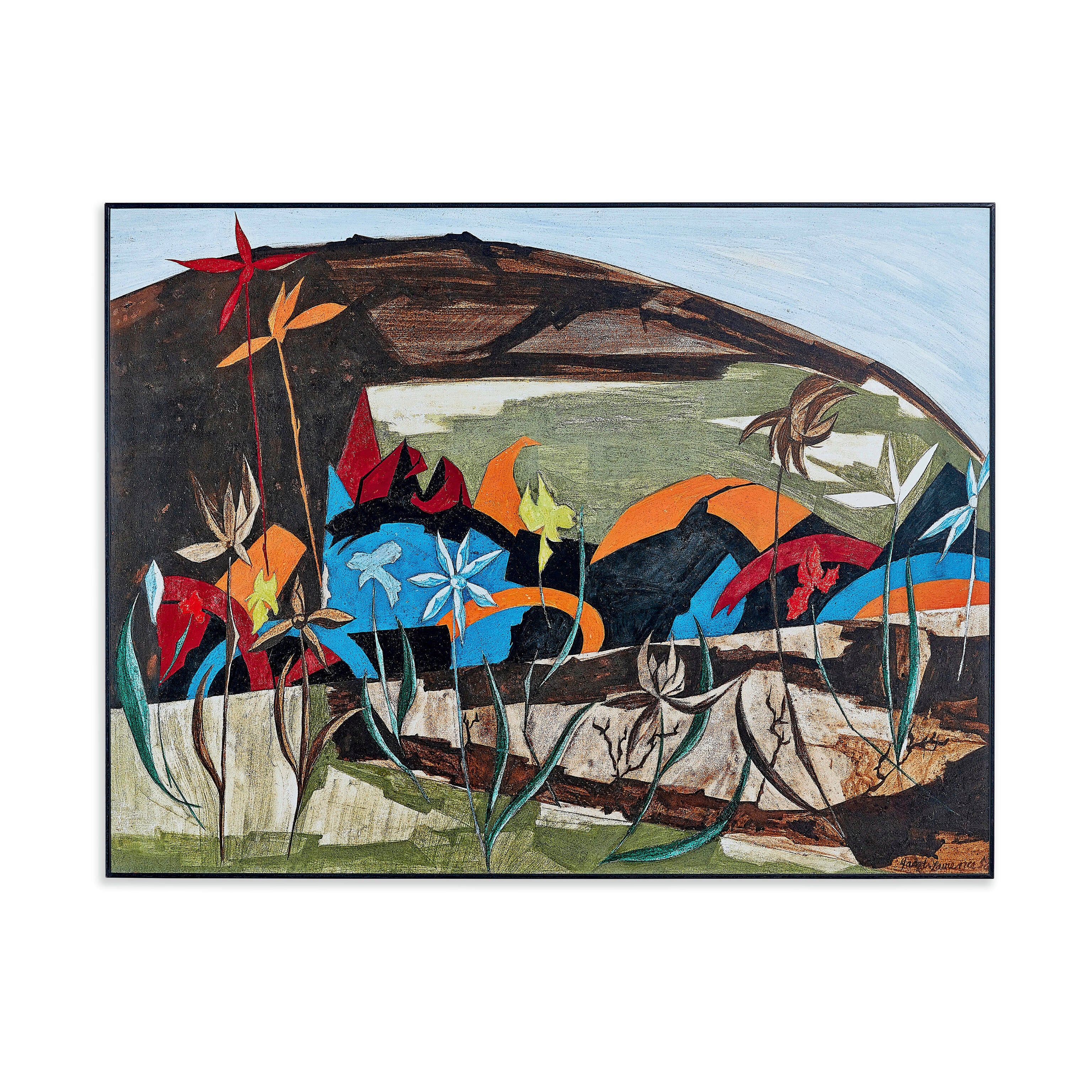 Jacob Lawrence Peace Framed Print – MoMA Design Store