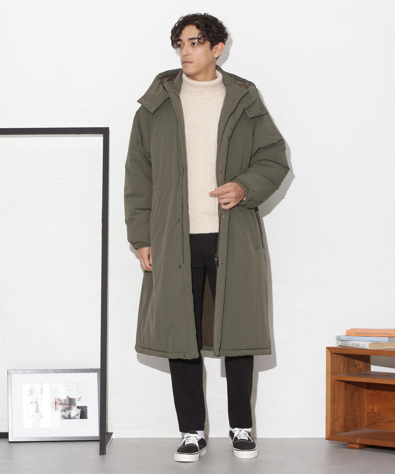 CLIMASHIELD｣別注フーデッドロングコート