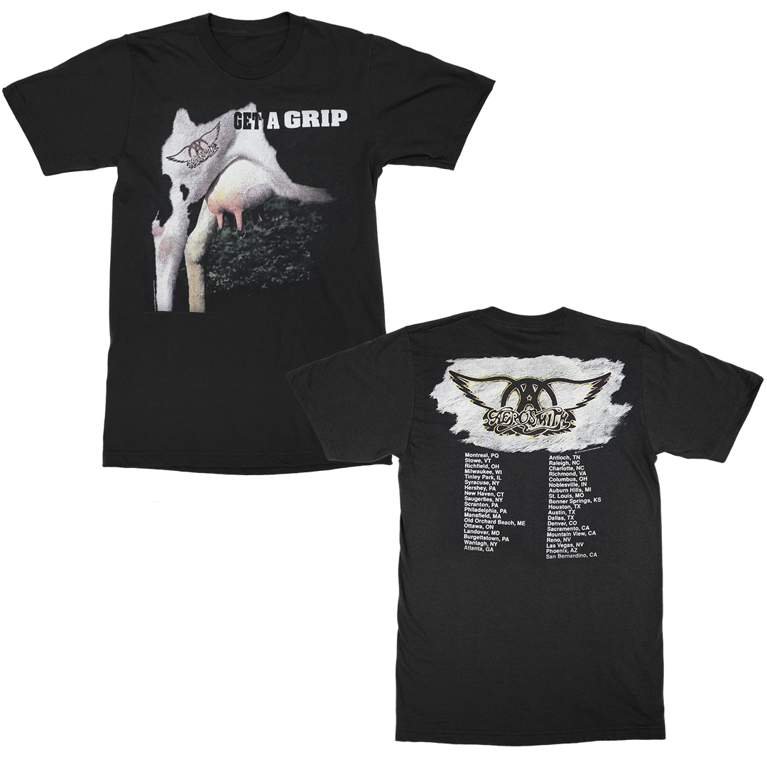 Get A Grip Tour T-Shirt - Aerosmith Official Store