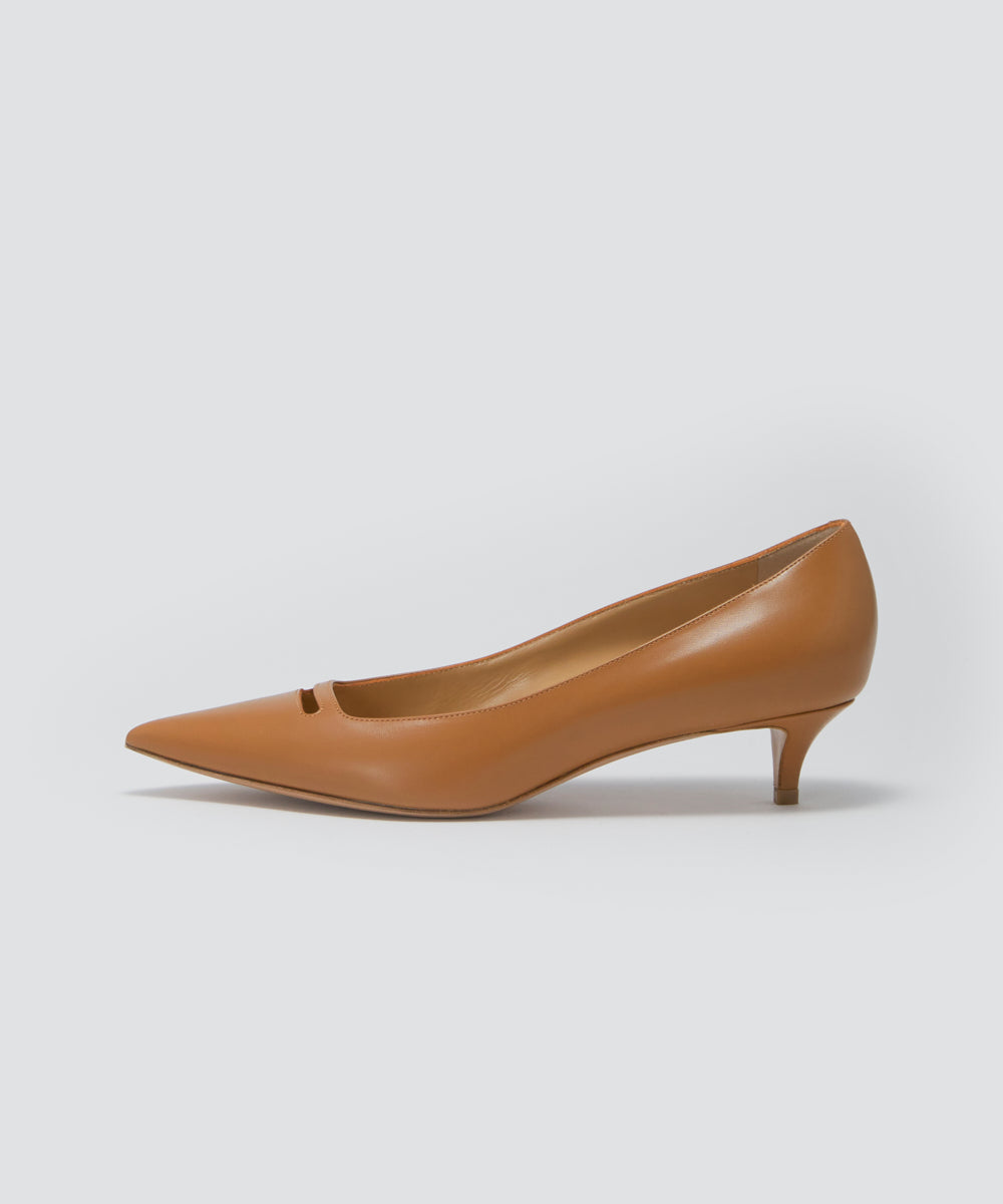 PELLICO | アネッリ スムース パンプス 3.5cm CLAY - アマンオンライン