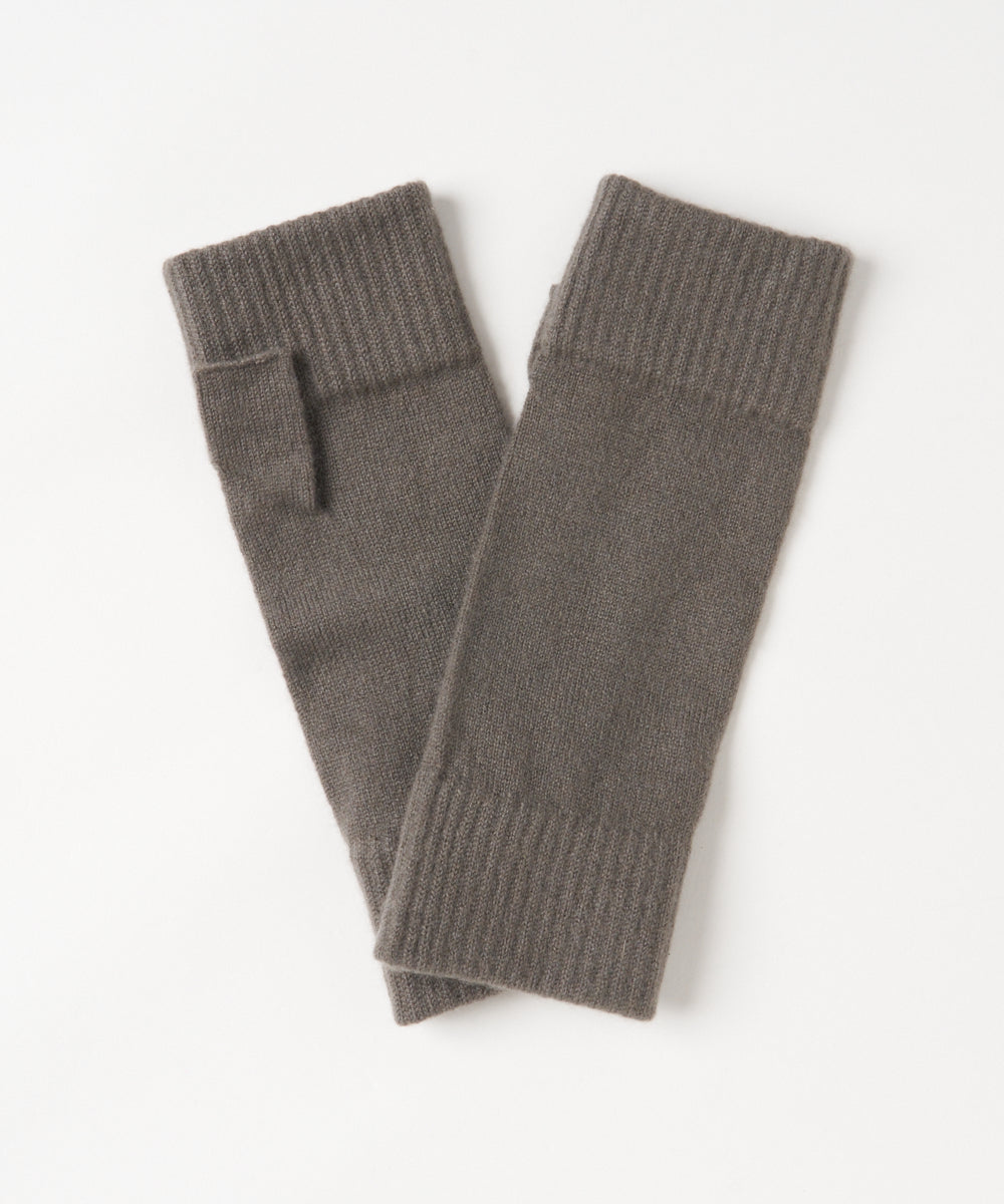 ASAUCE MELER | ミドルゲージカシミヤ フィンガーレスグローブ