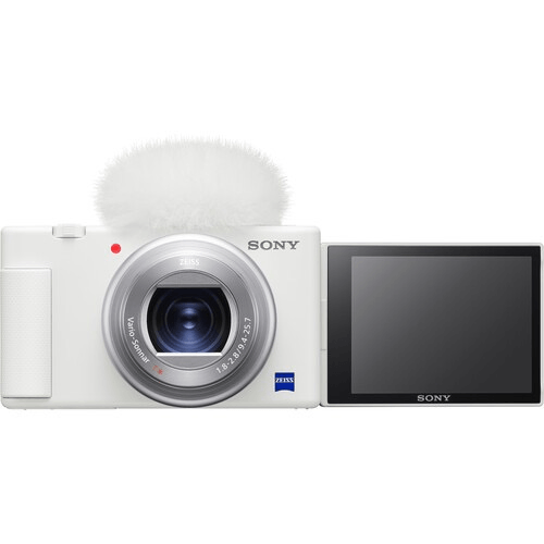 Sony ZV-1 Digital Camera (White) by Sony at B&C Camera