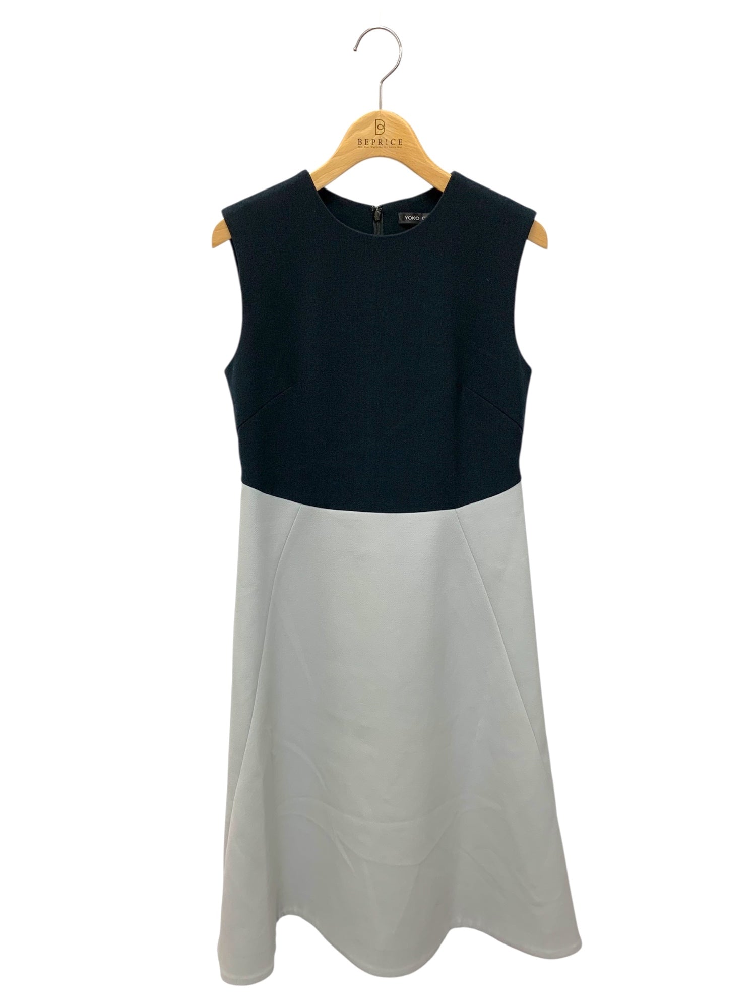 ヨーコチャン YCD-518-304 ワンピース 38 ネイビー バイカラー | 中古