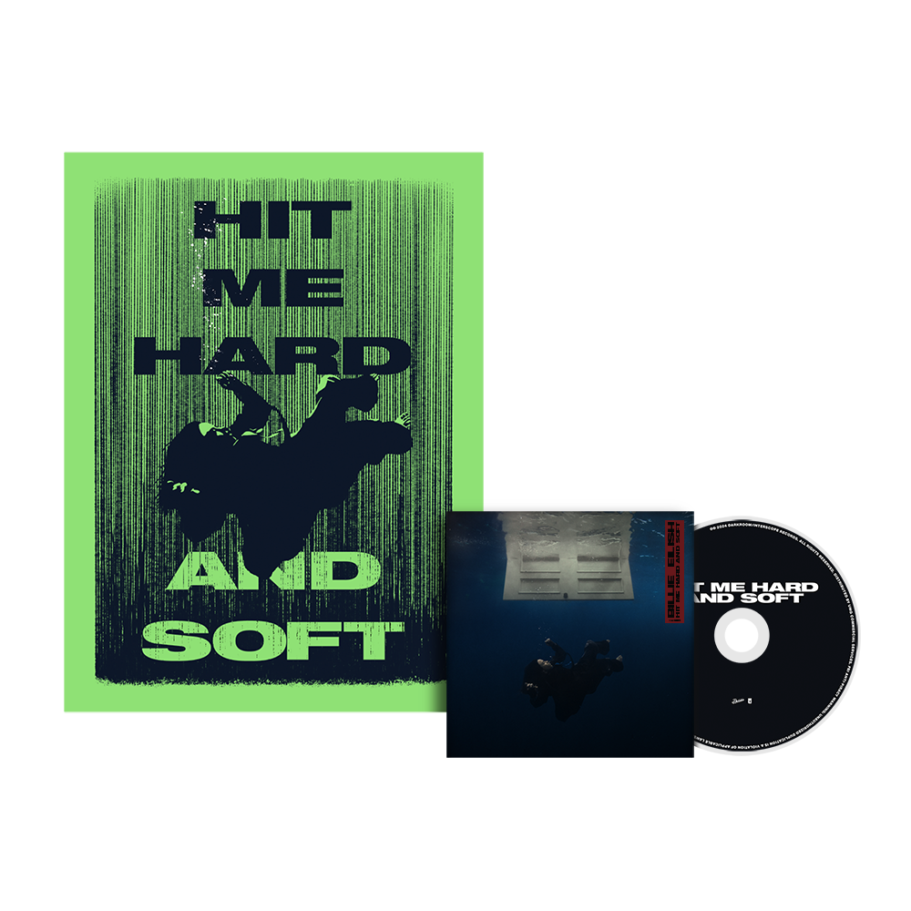 HIT ME HARD AND SOFT Green Poster Fan Pack - Billie Eilish | Store