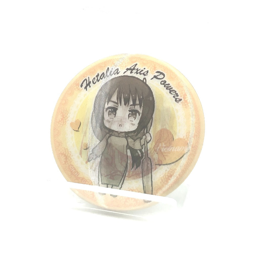 ベトナム 「ヘタリア Axis Powers トレーディングチェンジング缶バッジ