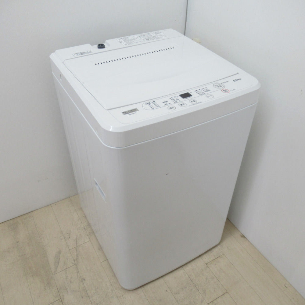 YAMADA SELECT 全自動電気洗濯機 6.0Kg YWM-T60H1 2023年製 簡易乾燥