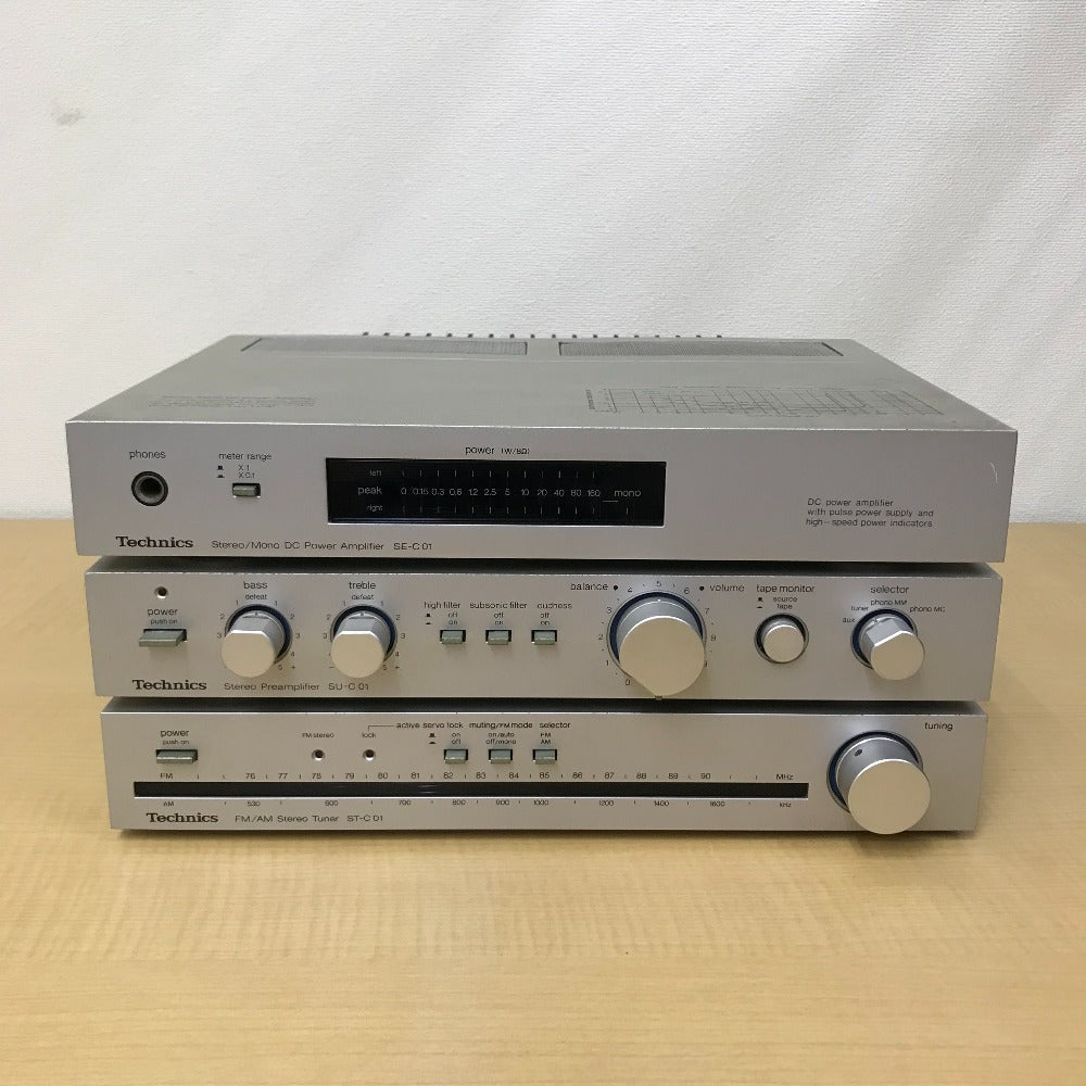 Technics (テクニクス) オーディオ機器 ステレオプリアンプセット SU