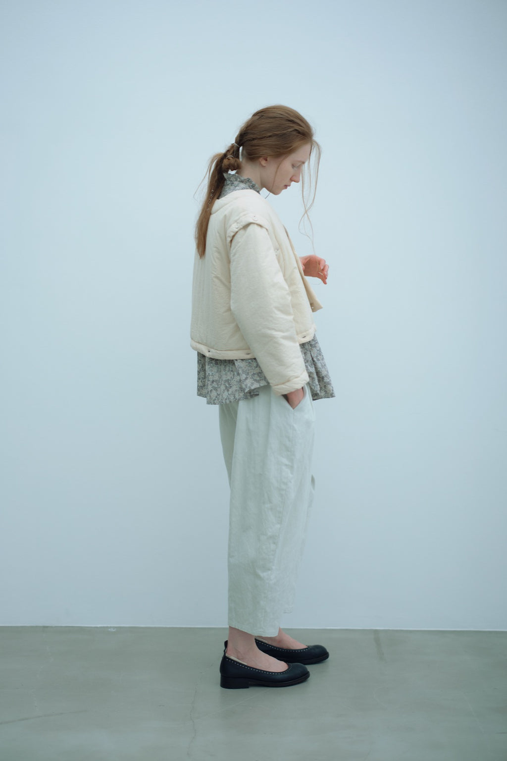 翠嵐 : Suiran タックパンツ – GASA＊online store