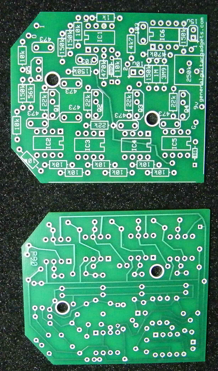 MXR™ PHASE 90™ REPLICA RTS PCB – General Guitar Gadgets
