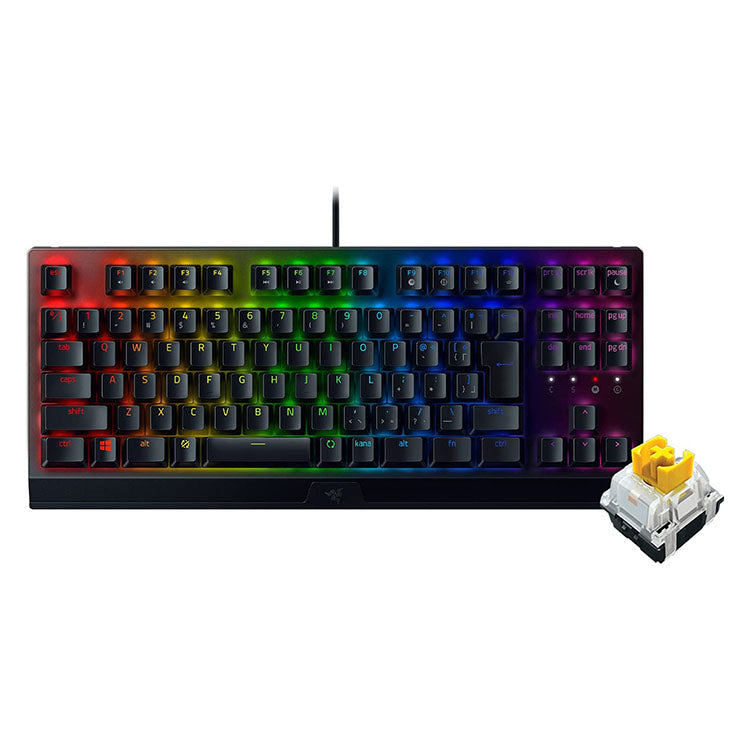 Razer BlackWidow V3 Tenkeyless JP - Yellow Switch ブラックウィドウ