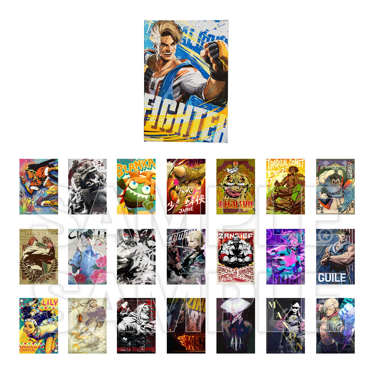 受注生産商品】【全22種】ストリートファイター キャンバスアート