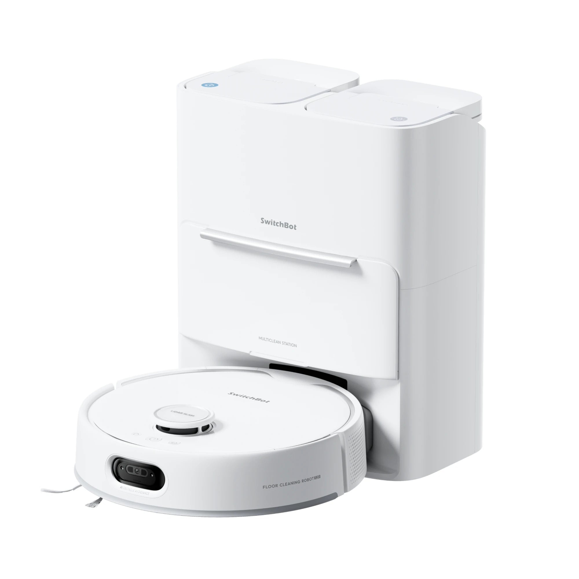 SwitchBot お掃除ロボット S20 自動ゴミ収集 最大10,000Pa強力吸引&水