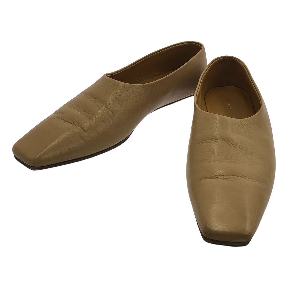 THE ROW / ザロウ | SQUARE TOE PUMP スクエアトゥ フラットパンプス