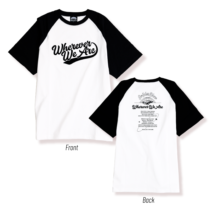 ラグランTシャツ / JO1DER SHOW 2025 'WHEREVER WE ARE' IN TOKYO DOME
