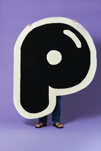 受注生産・5月末 - 6月末までに発送予定] P Rug (Big) - POPEYE ONLINE