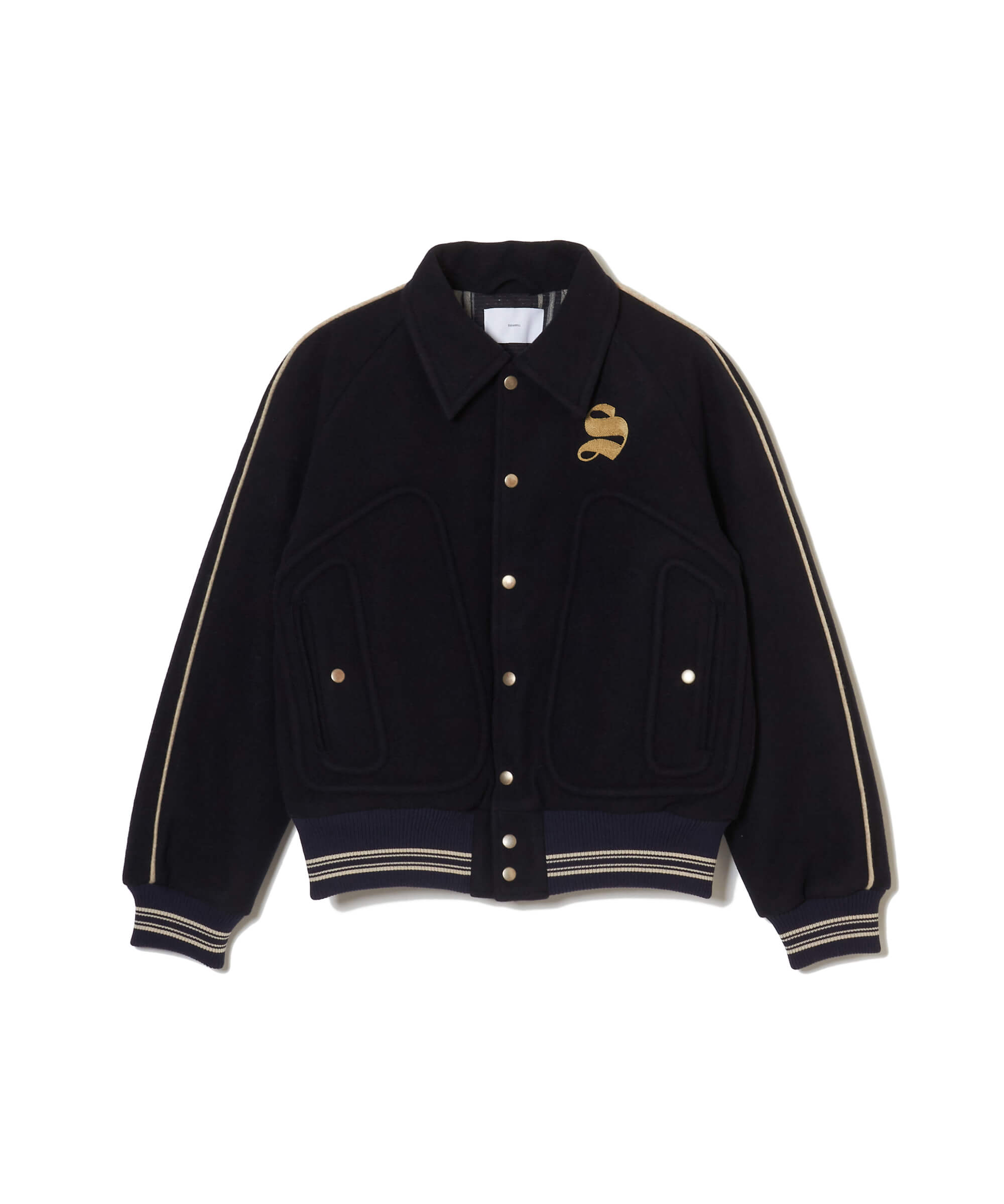 WOOL MELTON STADIUM JACKET – SUGARHILL TOKYO