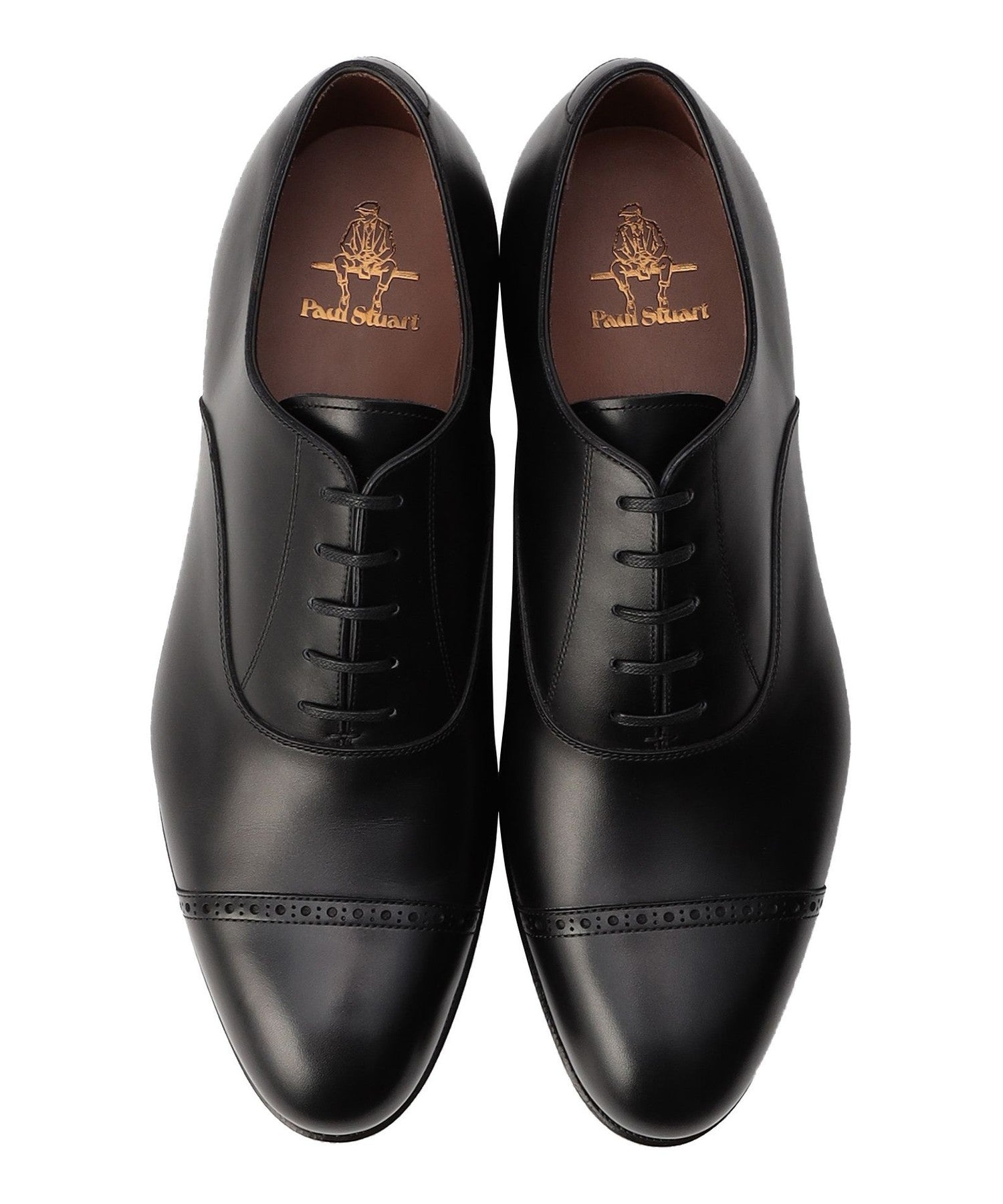 三陽山長×Paul Stuart】パンチドキャップトゥ ドレスシューズ MADE IN