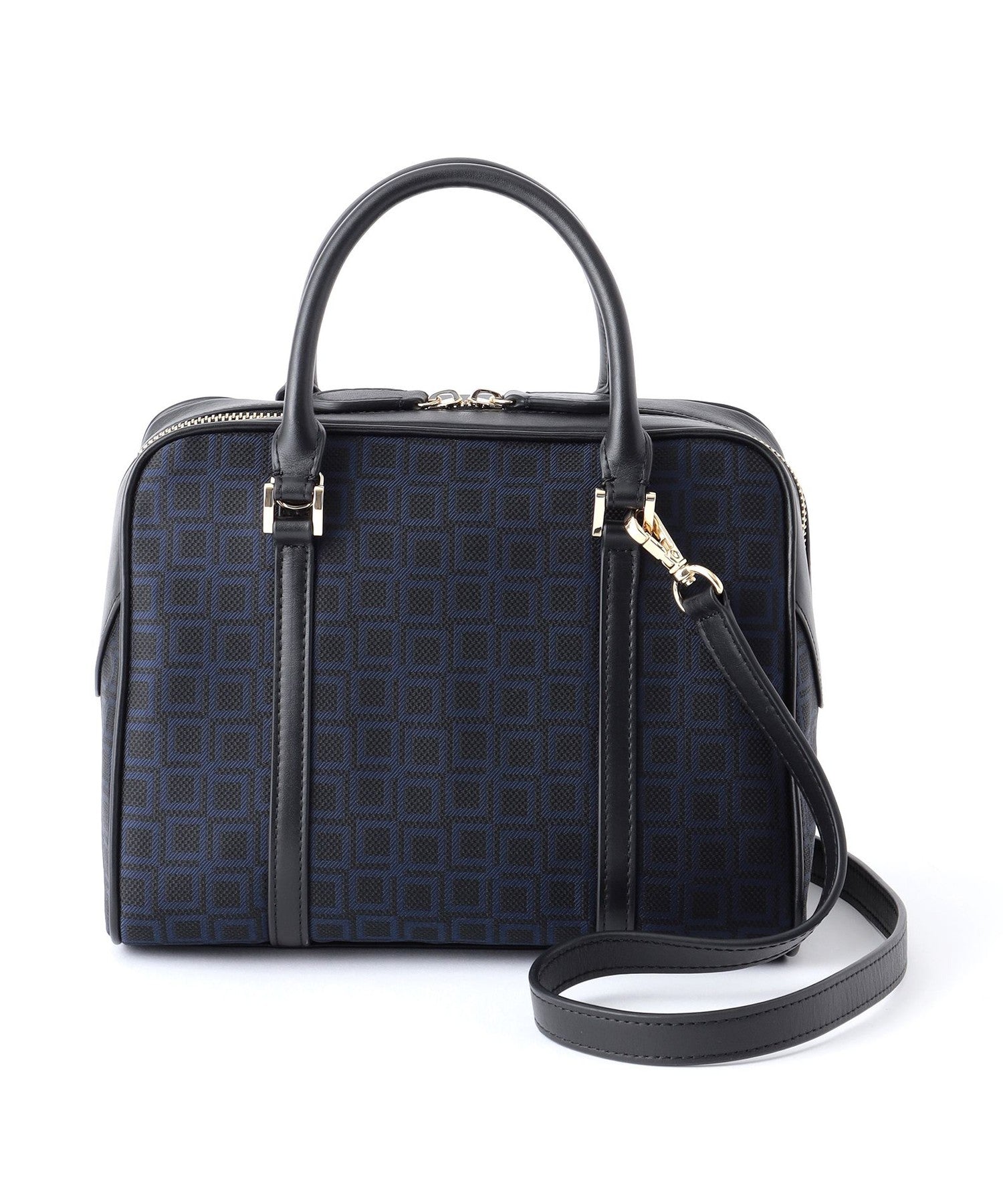 Precious掲載】【新色追加】Pモザイクジャカード ハンドルバッグ