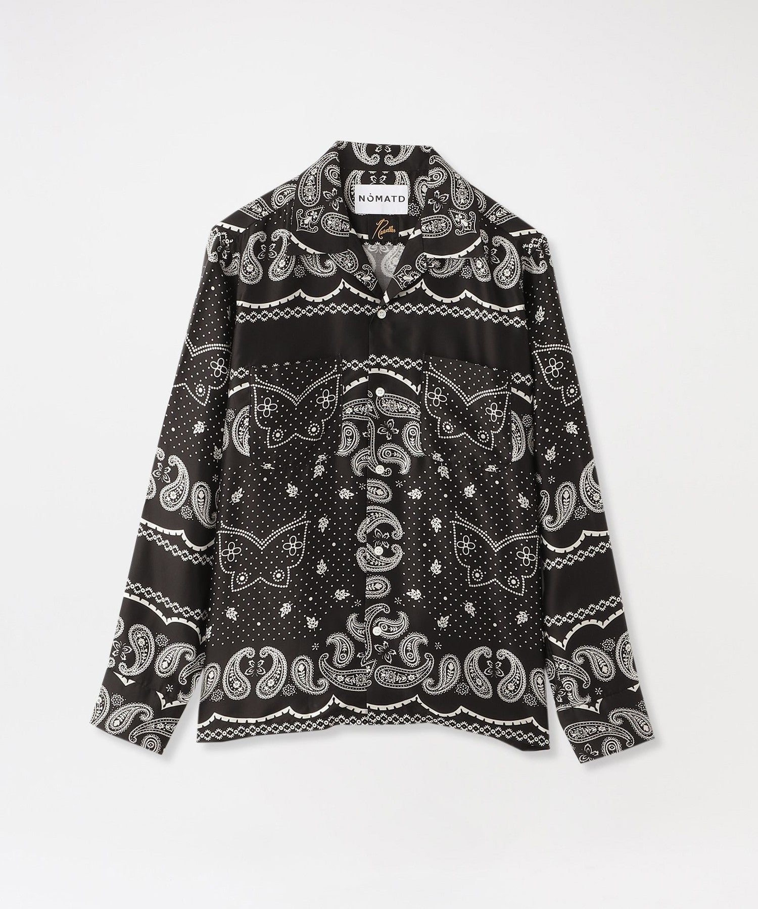 NOMA t.d./ノーマティーディー】× Needles Papillon Open Collar Shirt