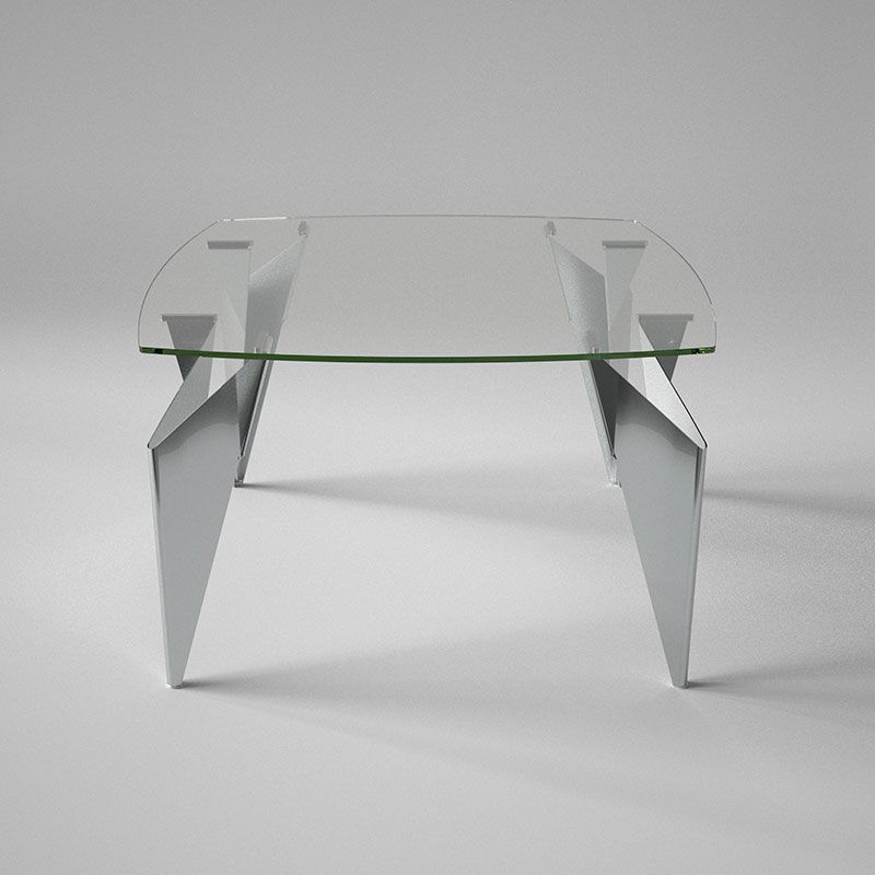 オリガミスクエア（ガラストップ+ミラー脚）｜ トーヨーキッチン