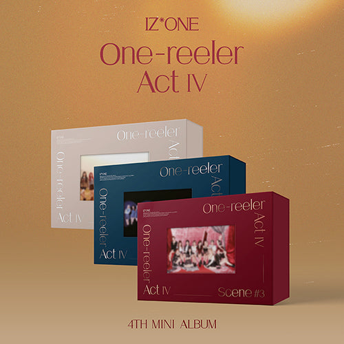 IZ*ONE / One-reeler Act IV【3形態セット】【輸入盤】【CD