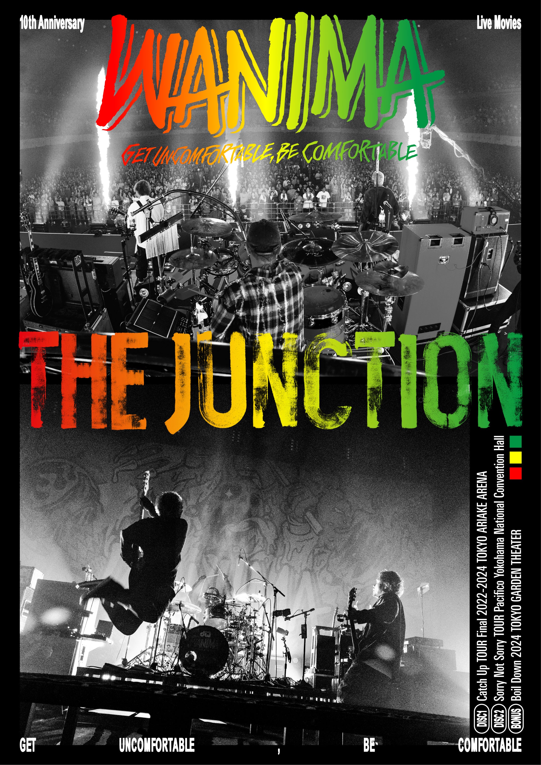 WANIMA 10th Anniversary Live Movies THE JUNCTION DVD – ワーナー