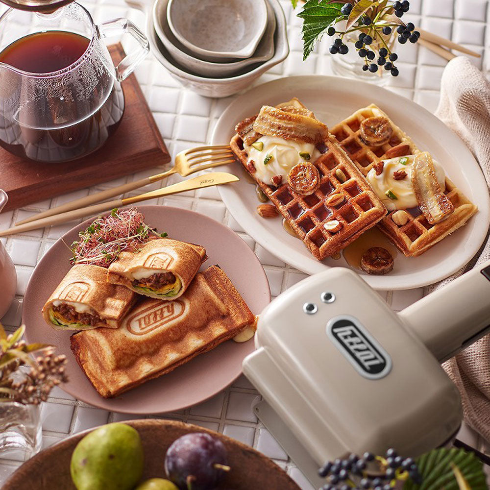 Toffy（トフィー） ハーフホットサンドメーカー ＜プレート交換式