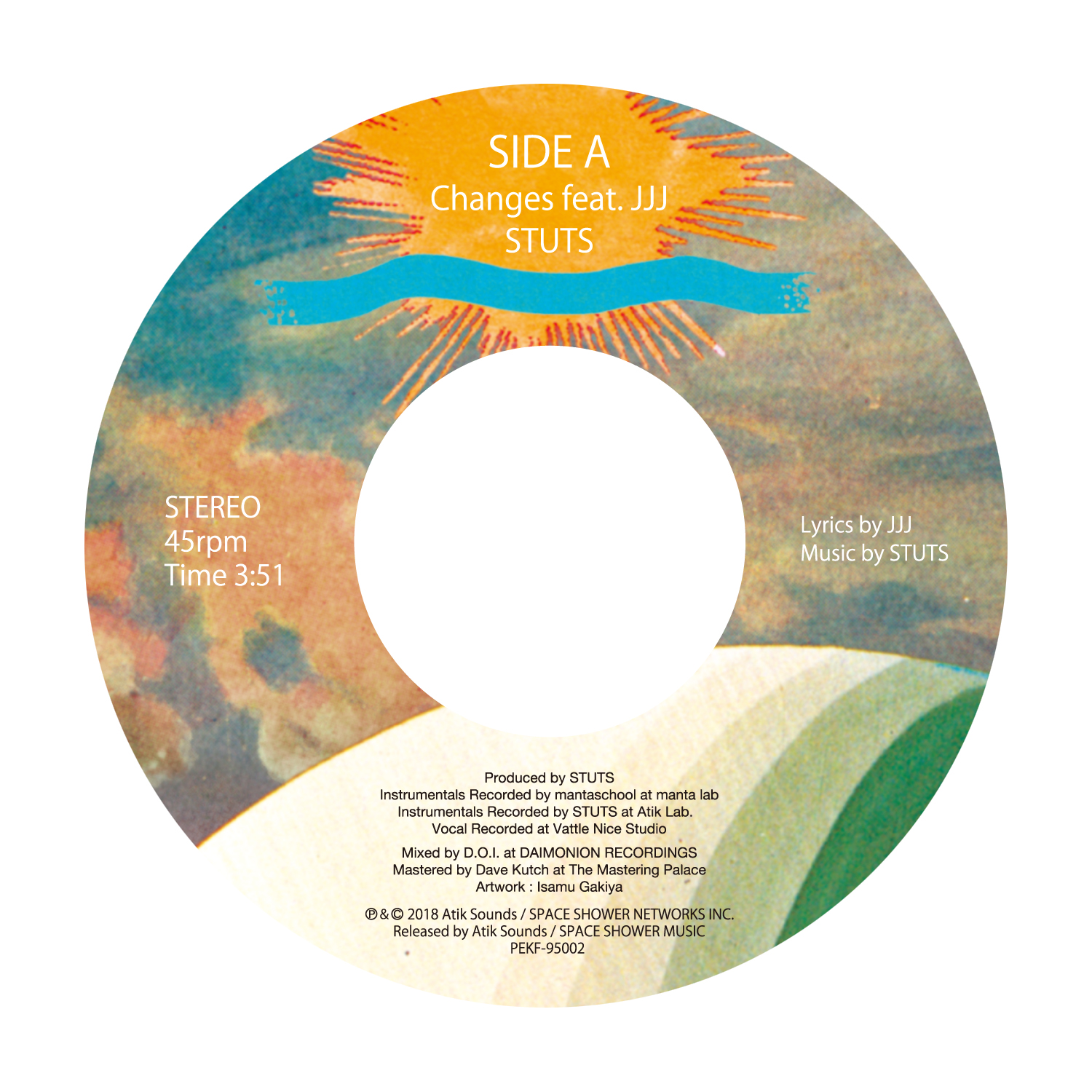 セカンド・アルバム『Eutopia』より、「Changes feat. JJJ」と