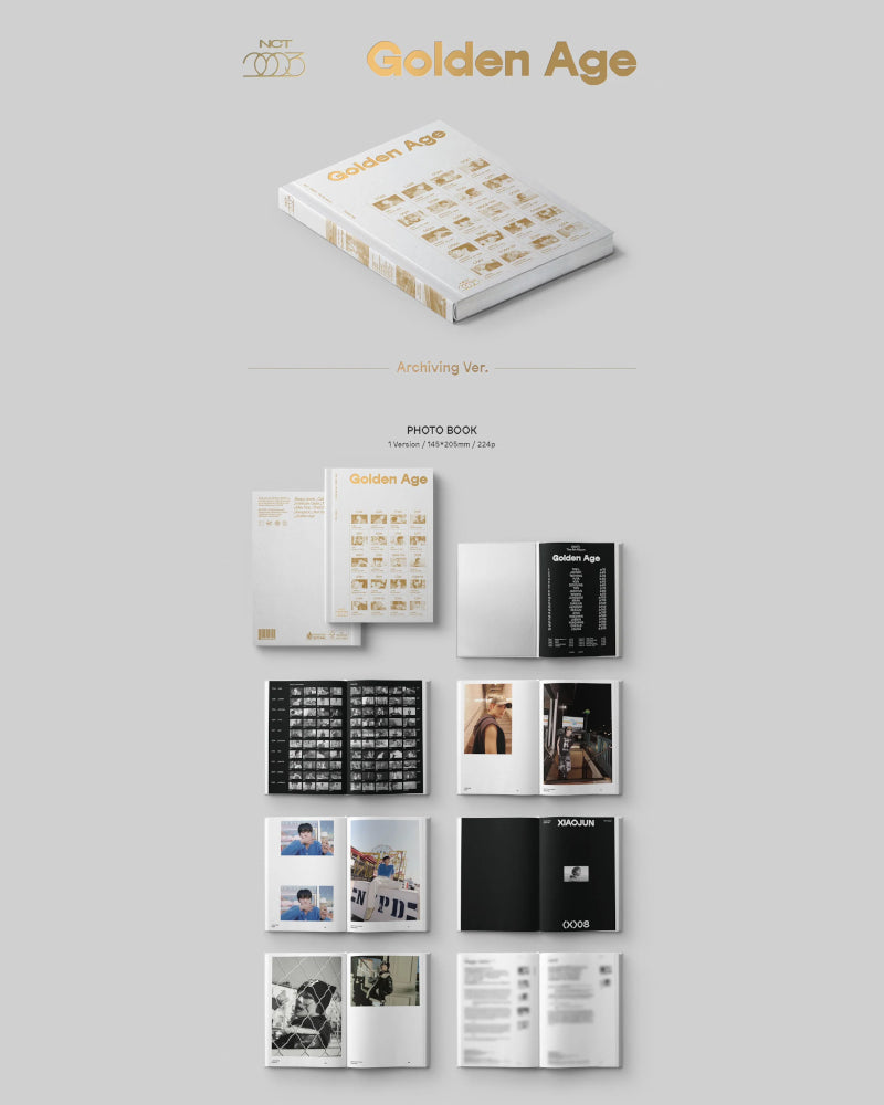 NCT 4th Album [Golden Age] - Exciting Photobook and CD!