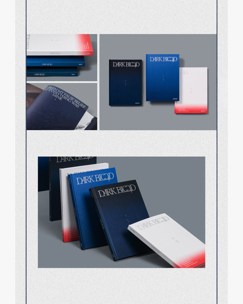 ENHYPEN - DARK BLOOD: Exciting Kpop Album with Photobook and Photocard