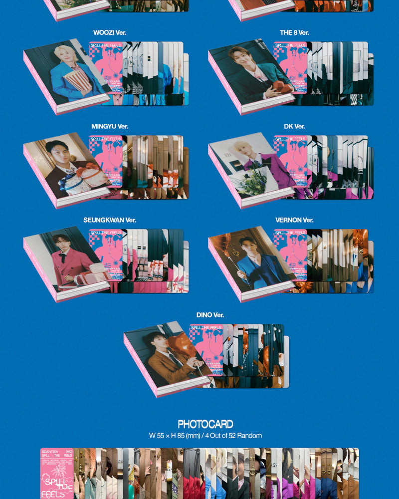 SEVENTEEN - 12th Mini Album [SPILL THE FEELS] (CARAT Ver.) (13 Version