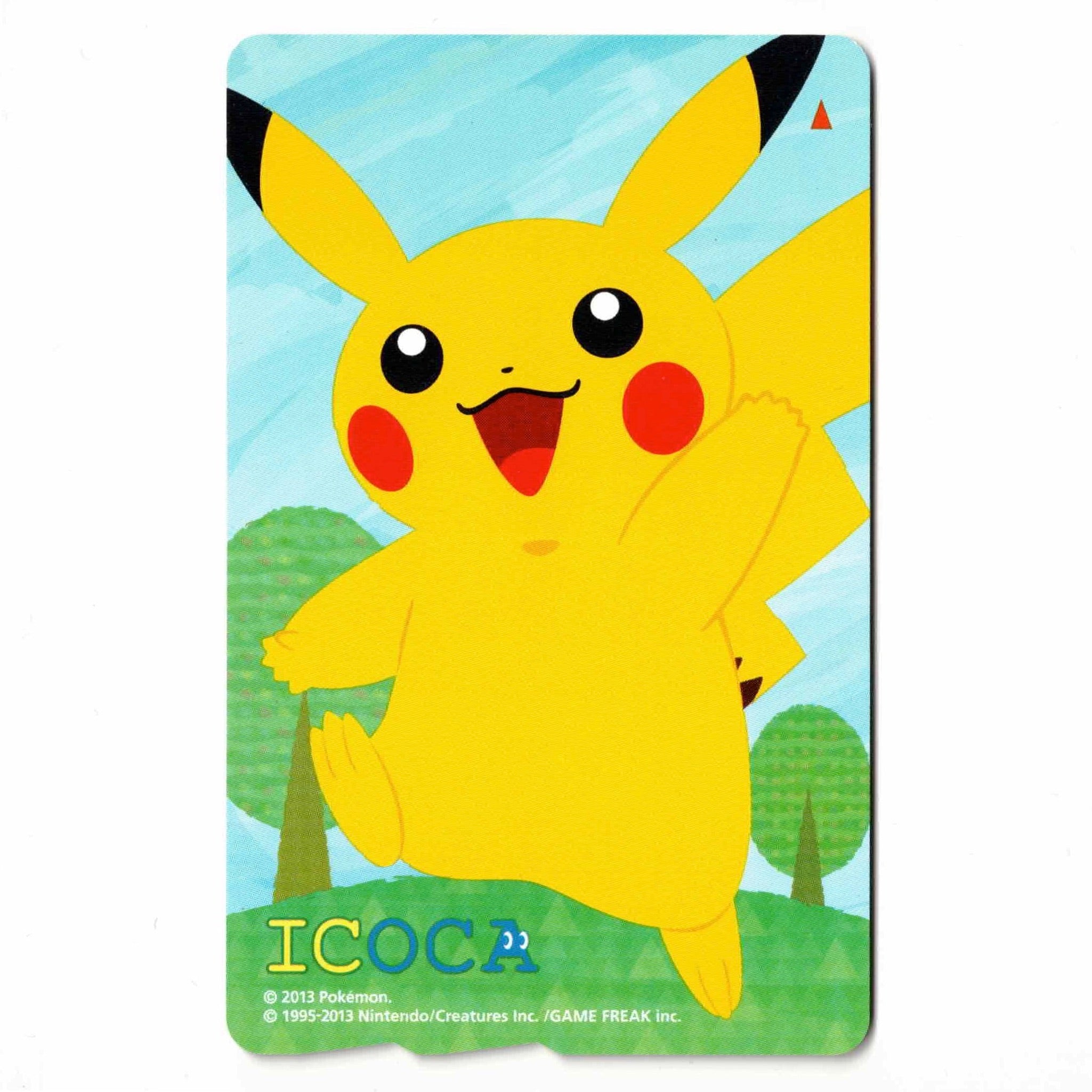使用可能 ポケモンICOCA（イコカ） ピカチュウ – ICカード三昧