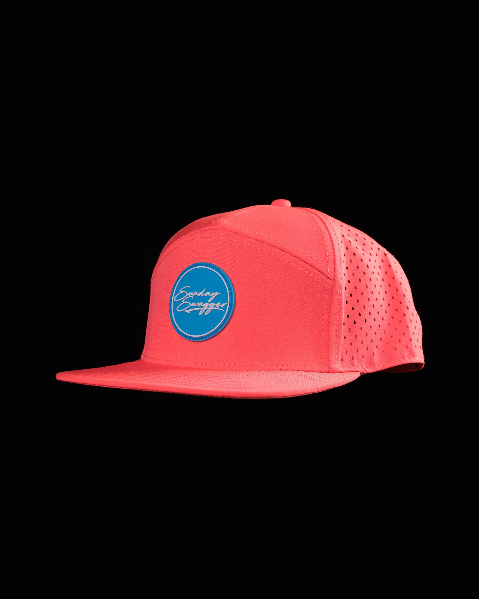 Swagger Flat Bill - Coral – Sunday Swagger