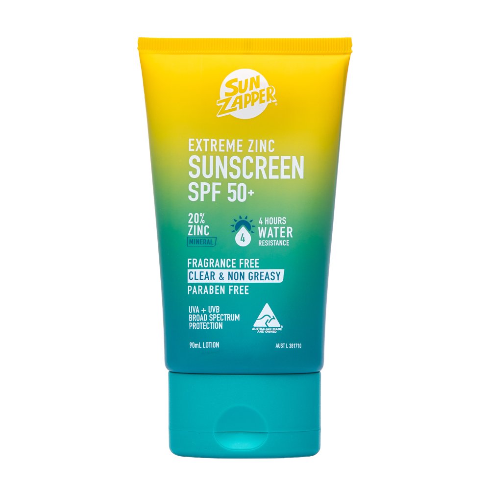 Zinc Sunscreen Lotion SPF 50+ 20% Zinc Waterproof - Sun Zapper Canada