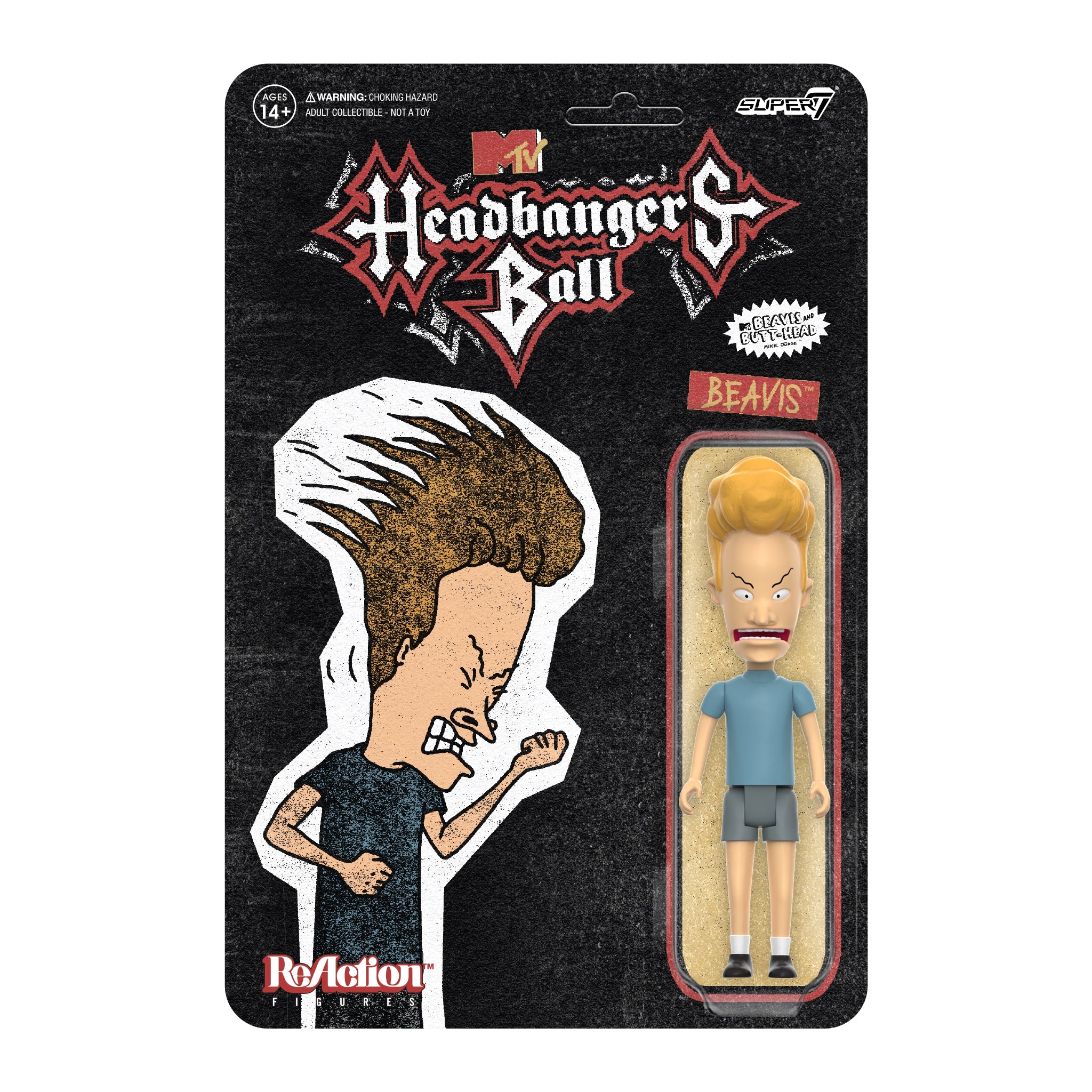 Beavis and Butthead ReAction Wave 3 - Beavis (Headbanger's Ball)